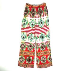 MOD Boutique Printed Flare Palazzo Pants
